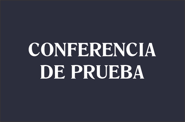 imagen de una conferencia